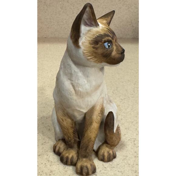 San Francisco Music Box Company Siamese Cat Music Box Theme from Ice Castle - Picture 4 of 9